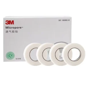 Micropore Surgical Tape 1530 Non Woven Fabric Easy to Tear Breathable High Viscosity Low Sensitization for Masking