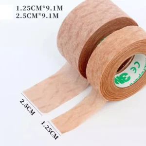 Micropore Tan Surgical Tape 1533 Single Sided Acrylic Adhesive Skin Color Medical Tape 2.5CMX9.1M Paper