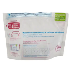 Microwave Steam Steriliser Bags for Baby Steaming Bottle Nipple Pump Sterilized Bag