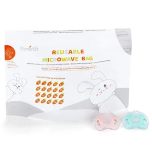 Microwave Steam Steriliser Bags for Baby Steaming Bottle Nipple Pump Sterilized Bag BPA Free 20 Time Use