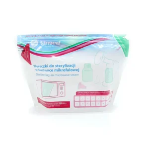 Microwave Sterilization Bpa Free Plastic Bag for Baby Bottle and Milk Packaging Printed for Convenient Use