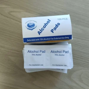 Mini Individual 70% Alcohol Wipes Non Woven Medical Prep Pad Swabs 3*6cm for Hospital First Aid Disinfection Skin Care