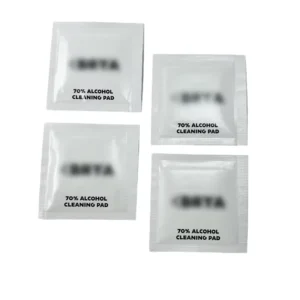 Mini Individual 70% Alcohol Wipes Non Woven Medical Prep Pad Swabs for Hospital