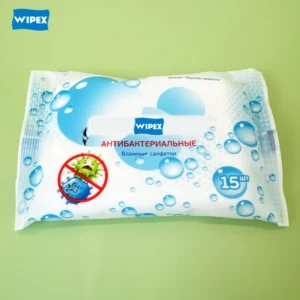 Mini Pack Travel Size Pure Water Antibacterial Wet Wipes Portable Hygiene Gentle Wipes for Daily Cleaning