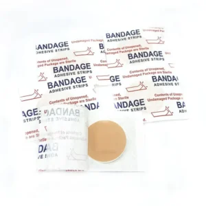 Mini Waterproof Band Aid Round Small Wound Dressing Medical Fixation