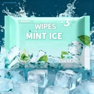 Mint Flavor New Design Instant Cooling Exquisite Wet Wipes Can Cleansing Wipes with Effective Cooling Effect