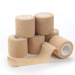 Mixed Colors Elastic Cohesive Bandage Wrap Breathable Self Adhesive Sports Tape for Wound Care Medical Support Printed