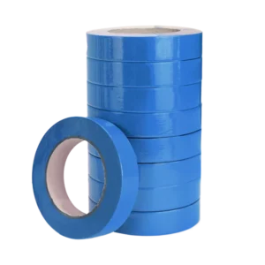 Model 9665 Blue Crepe Paper Tape Masking Tape Auto Refinishing High Temp Resist Residue Free OEM Accepted Low MOQ Supply