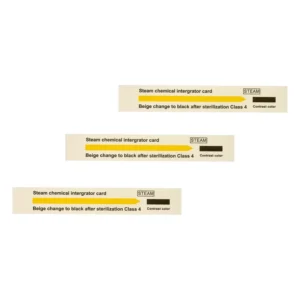 Moisture proof STEAM Class4 Sterilization Monitoring Color change Indicator Cards Customizable Strip for Autoclave Sterile Tools
