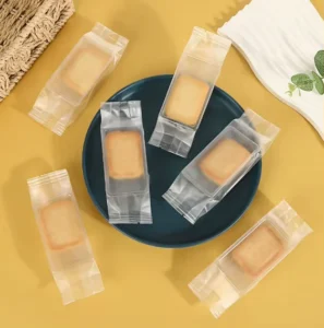 Mooncake Plastic Biscuit Surprise Lucky Bags Plastic Gummy Biscuit Packaging Bags 4.5*13+2.5cm
