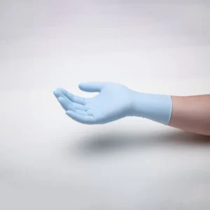 Multi-Colored Disposable Nitrile General Purpose Safety Gloves Anti-slip Elastic Cuff Stretchy Waterproof Nitrile Gloves