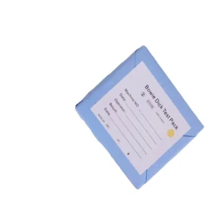 Multi-Purpose BD Test Pack for Sterilization Autoclave Dental Oral Hygiene Bowie Dick Test Bag CE Certified 115*115mm White Blue