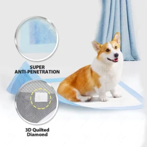 Multi Size 5 Layer Super Absorbent Dog Puppy Pee Pads Leak Proof Cat Pet Toilet Training Mat Thicker Training Pee Pads