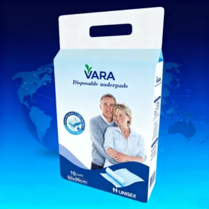 Multi Use Disposable Cotton Nursing Pads for Elderly Care High Absorbent Urine Blood Water Pads (3 Ply)