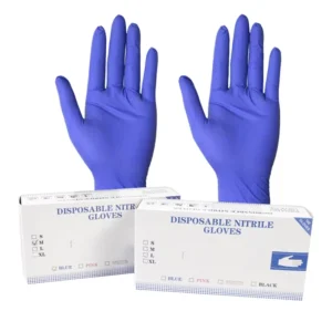 Multicolor Heavy Duty Disposable Touch Screen Nitrile Gloves
