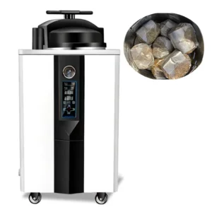 Mushroom Substrate Sterilizer Fully Automatic Vertical Steam Autoclave 150L-250L 304 Stainless Steel