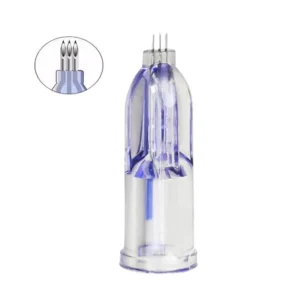 Nanosoft 0.6mm 0.8mm 1.0mm 1.2mm 1.5mm Microneedling Film 3 Pins Meso Nano Needles for Cats Diagnosis and Injection Use
