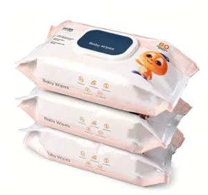 Natural Biodegradable Wet Baby Wipes Hypoallergenic Baby Wet Wipes High Quality Organic Baby Wipes