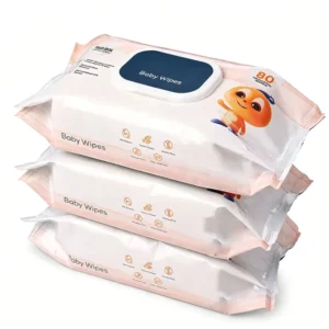 Natural Biodegradable Wet Baby Wipes Hypoallergenic Baby Wet Wipes High Quality Organic Baby Wipes