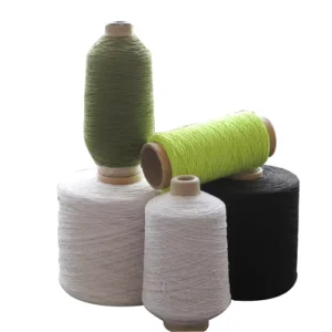 Natural Latex Polyester Nylon Covered Yarn for Socks Hosiery Underwear Sportswear Medical Bandage Furniture Elastic Bands
