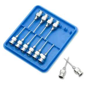 Needles for Injections Cow Sheep Syringe Needle for Chicks Pig Blue Veterinary Syringe Needle