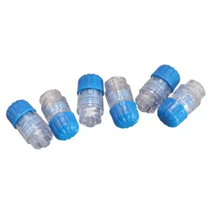 Negative High Voltage Compatible Injection Molded Needle Free Valve Y Connector Medical Infusion Adapter Device Parts for