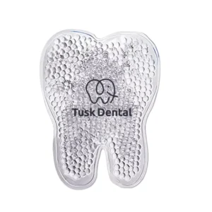 New Arrival Customizable Gel Beads Hot Cold Pack Tooth Shaped Ice Gel Cold Hot Pack for Relieve Toothache or Oral Surgery Care