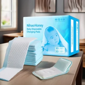 New Disposable Waterproof Bed Sheet Newborn Infants Care Made Fluff Pulp Toilet Tissue Material Baby Diaper Change Pad Underpads