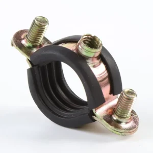 New Double M6 Pipe Clamp Fitting Quick Pipe Clip M6 Kitchen House Concrete Pump Pipe Clamp With Rubber