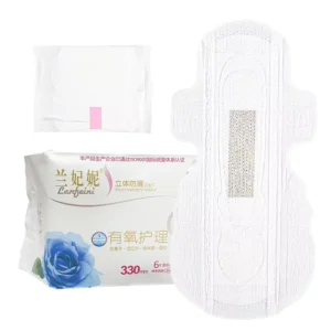 New Low Price Women Organic Cotton Disposable Soft Sanitary Napkins Anion Chip Herbal Medicated Winged Super Absorbency Night