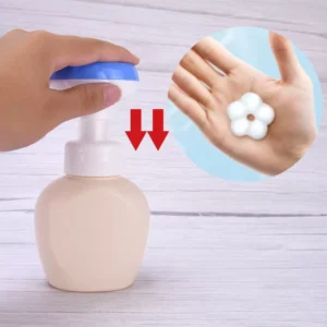 New Product 300ml PET Hand Sanitizer Dispenser Kids Hand Soap Plastic Foam Pump Bottles With Pump Sprayer