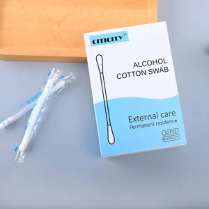 New Style Swab Alcohol Swabs Manufacturer Liquid Filled 50Pcs Alcohol Cotton Swabs