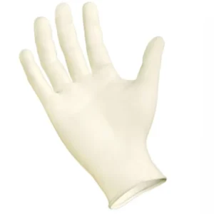 Nitrile Butadiene Latex Medical Gloves Made of Polymer Material