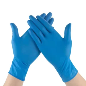 Nitrile Disposable Examination Gloves Powder Free Silicone Free Customizable Heat Resistant Breathable Durable Anti Slip