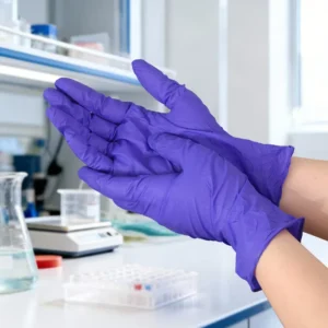 Nitrile Safety Work Gloves Disposable Exam Gloves Powder-Free Latex-Free Medical Grade Industrial Nitrile Gloves