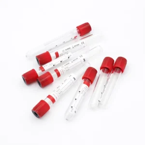 No Additive Tube Vacuum Blood Collection Tube Red Plain Tube