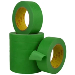 No Residue Custom Green Abro Cinta Frog Tape Crepe Paper Masking Tape for Painters