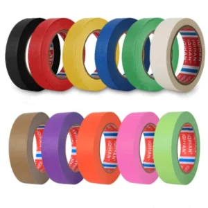 No Residue High Adhesive for Art Lab Labeling Decorations Pre Taped Masking Film Masking Painting Tape Blue Painters Tape