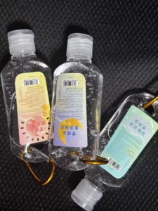 No wash Alcohol free Quaternary Ammonium Salt Hand Sanitizer 60ml Sterilization Household Convenient Small Bottle
