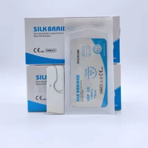 Non-Absorbable Nylon Surgical Suture Thread with Needle Medical 3-0 9-0 10-0 10/0 Veterinary Instrument