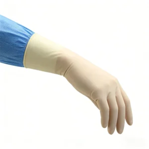 Non Latex Polyisoprene Safety Gloves 50pcs Box Doctor Examination Dental Violet Cream Powder Free 9mil Disposable Sterile