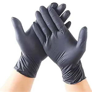 Non Latex Powder Free Disposable Blue Nitrile Examination Gloves Micro touch Medical Lab Gloves