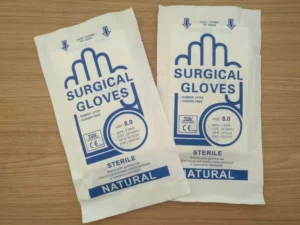 Non Sterile Chemical Gloved medica Disposable Examination Powered Surgical Powder Free Medical Latex Gloves for Hospital