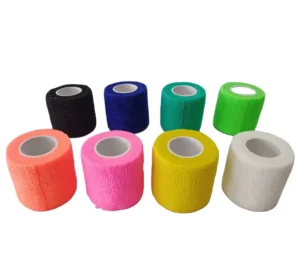 Non Woven Cohesive Elastic Bandage self Adhesive Bandage 5cm 7.5cm 10cm 15cmx4.5m Latex Free