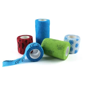Non Woven Cohesive Wrap Vetwrap Self Adhesive Elastic Cohesive Bandage