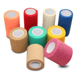 Non Woven Elastic Self Adhesive Bandage Color for Athletes
