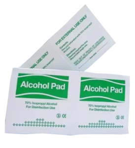 Non Woven Fabric Customized Medical Alcohol Swabs and Alcohol Wipe Pad