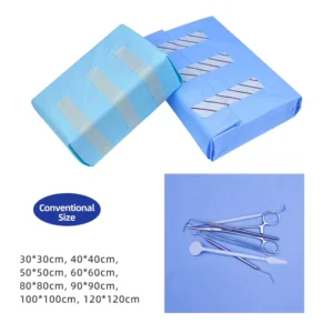 Non Woven Fabric SMS Sterilization Wrap Surgical Gown Disposable Anti Bacteria Surgical Sterilization