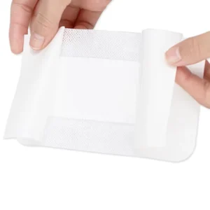 Non Woven Medical Adhesive Wound Dressing Non woven Lsland Wound Dressing