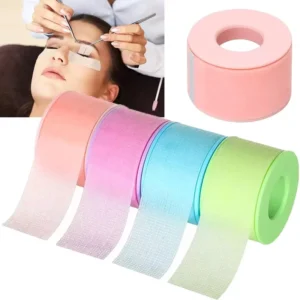 Non Woven Paper & Non Woven Surgical Gel Medical Eyelash Extension Tape for Sensitive Skin Individual Lashes